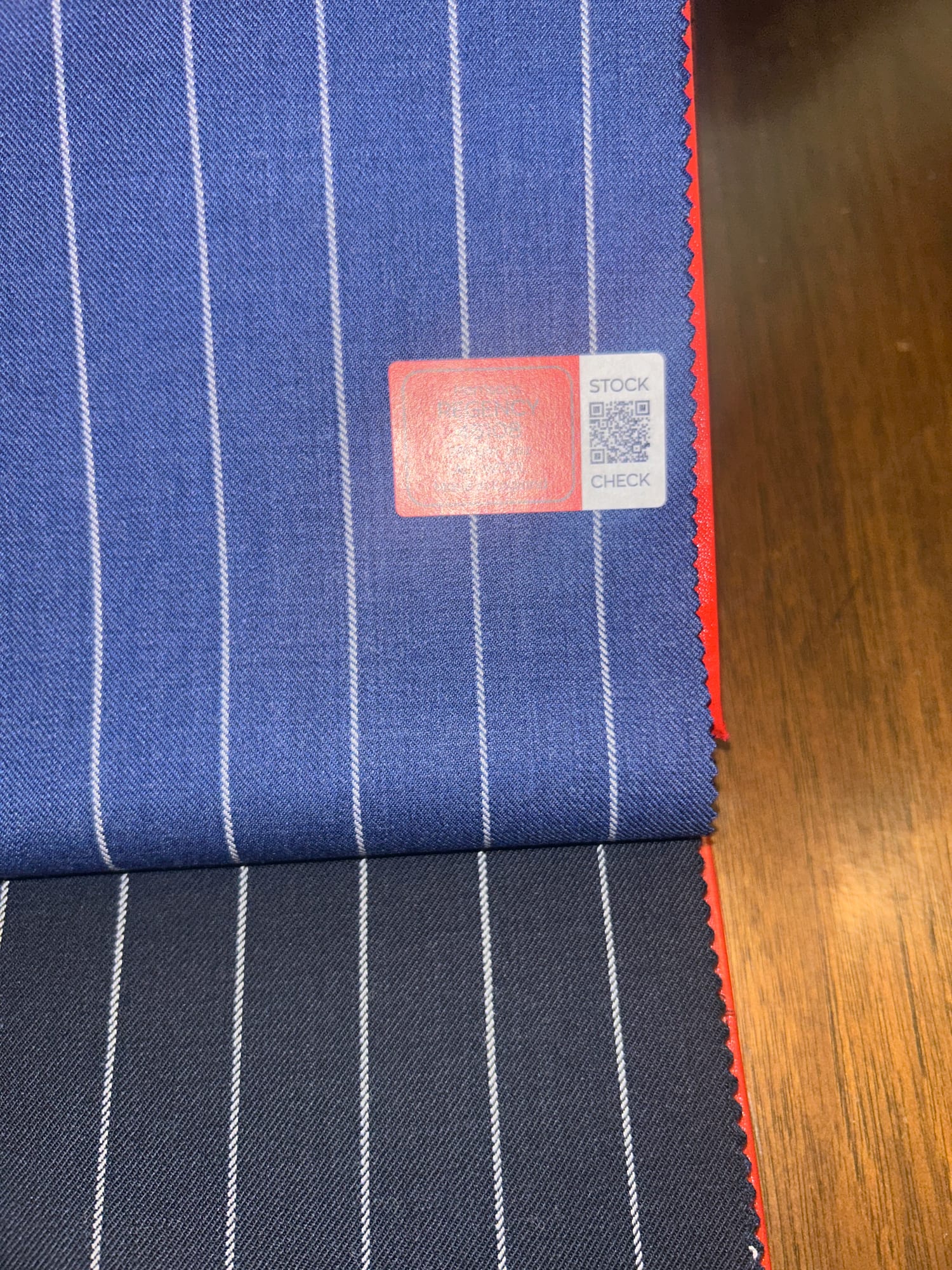 Regency 46108 — identification sticker