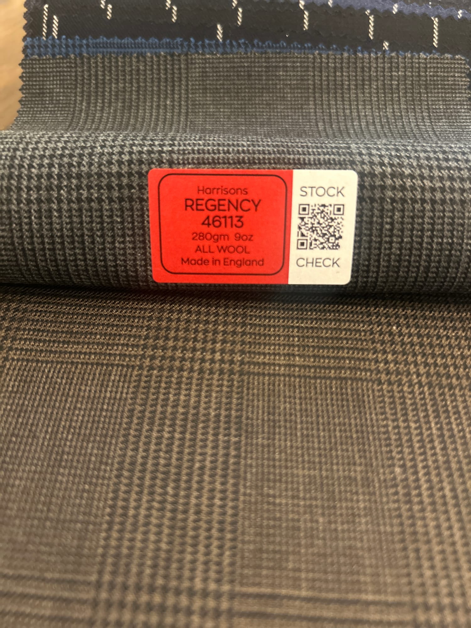 Regency 46115 — identification sticker