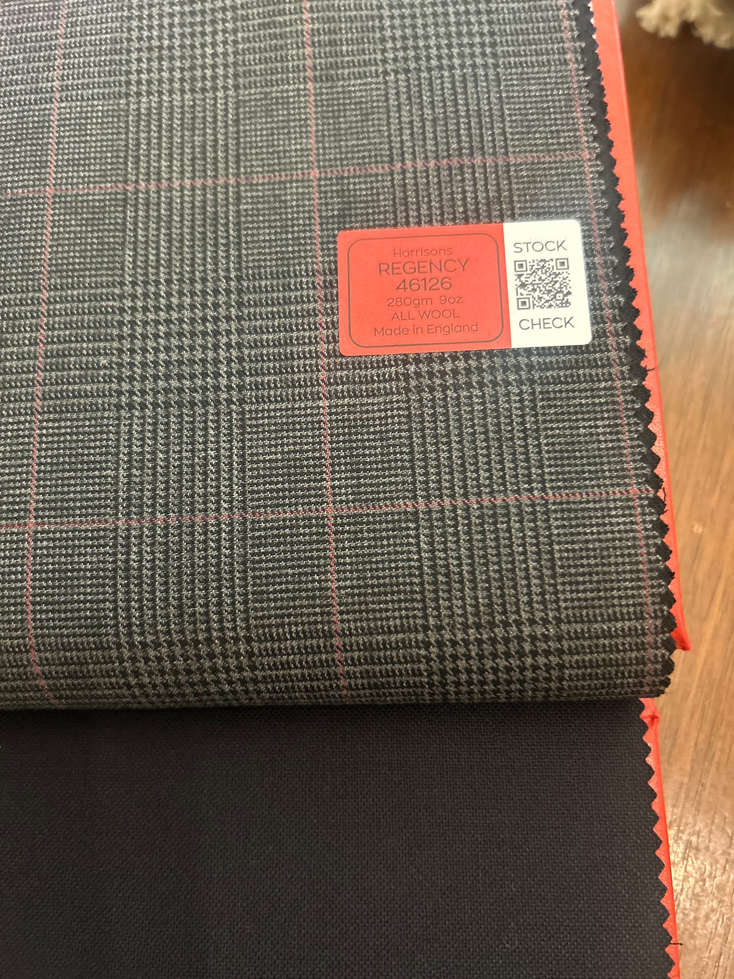 Regency 46125 — identification sticker